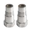 Stainless Steel Extension Pipe Fitting M18x1.5 Thread Adapter Automotive Sensor Accessories High Temp Resistance Precision Threads