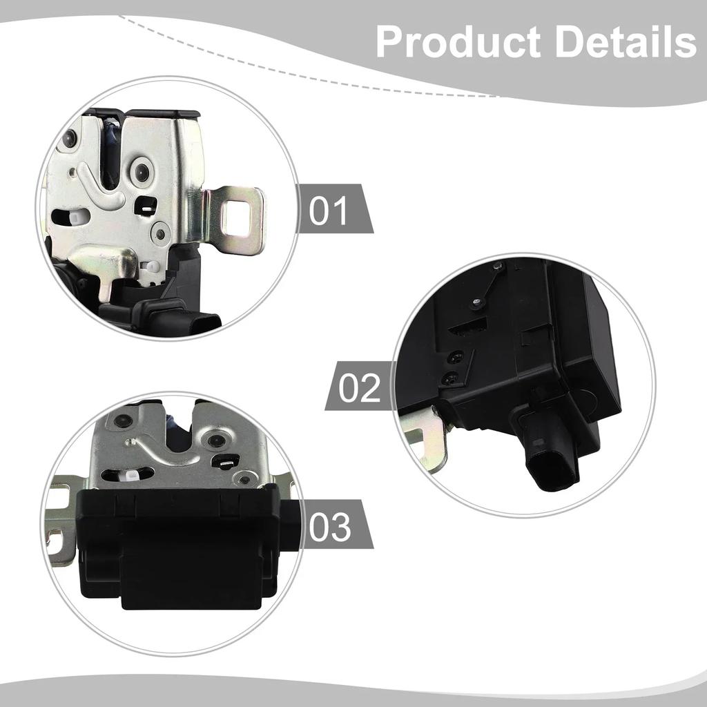 Rear Trunk Door Lock 51242754528 Trunk Lid Door Lock For Mini For Cooper R50 R53 R56 R59 2002-2015 51242754528 Replacement