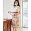 Demana Women's Printed Mulberry Silk Dress