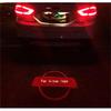 Car Motor Motorcycle Tail Decorative Car Logo Projector 12V  24V LED Emergency Braking Back UP Stop Laser Light
