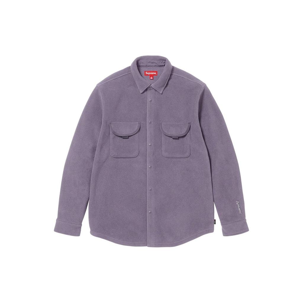 Supreme x Polartec Shirt 'Red' Men's SUP-FW23-244