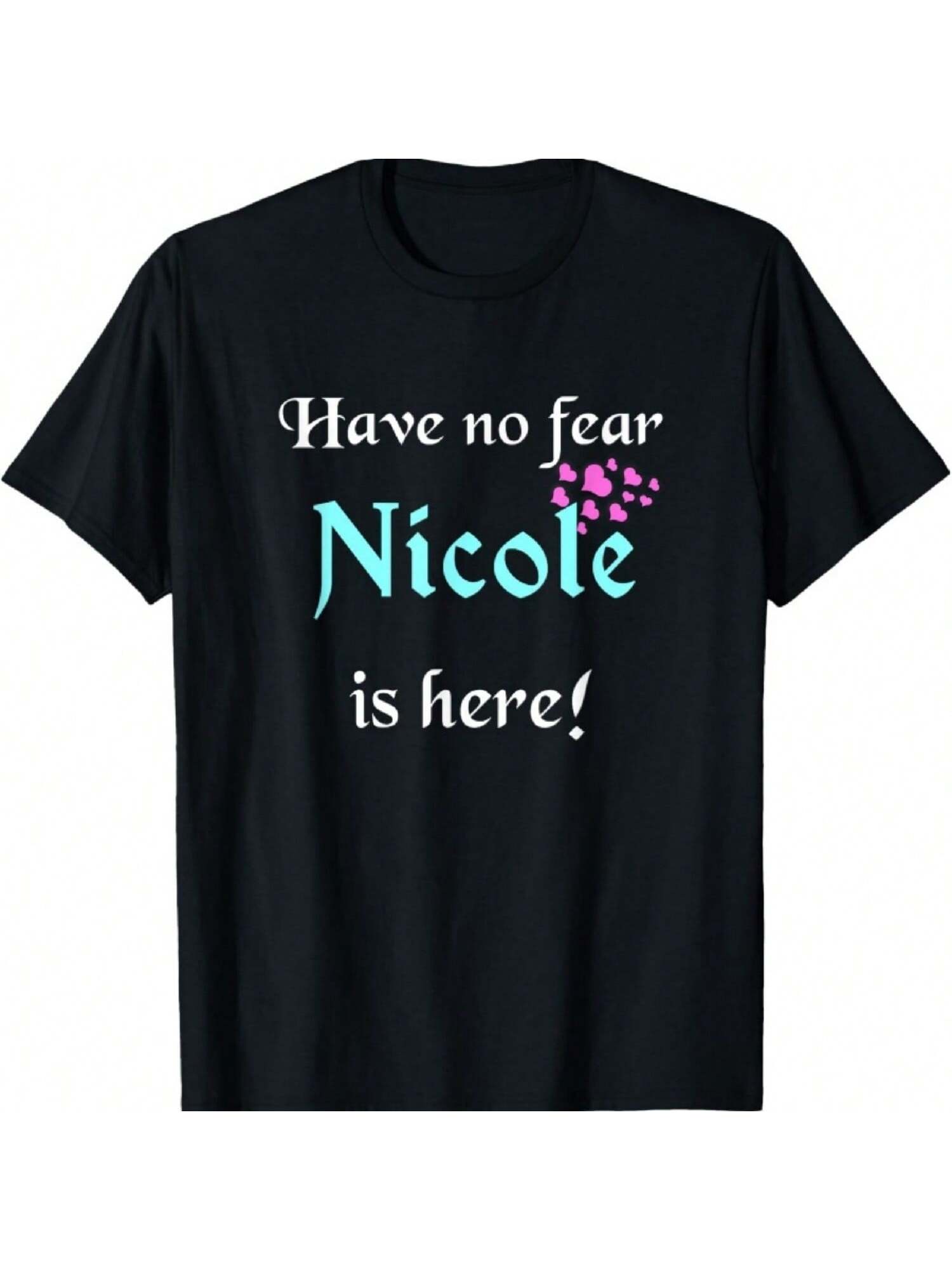 Nicole Funny First Name Gift T-Shirt S разноцветный