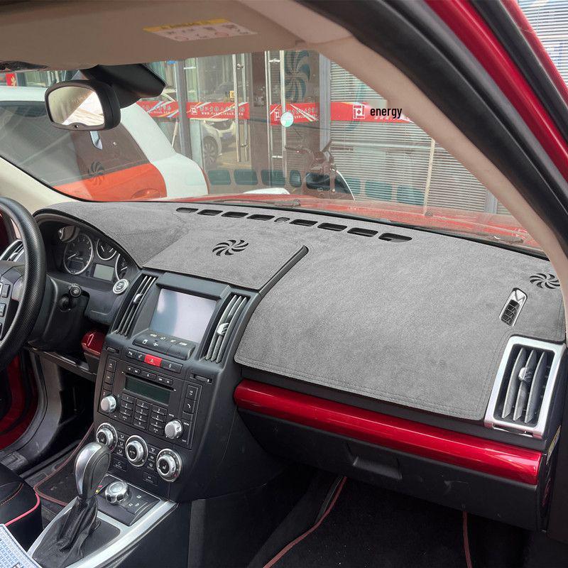 Parasol Land Rover Freelander 2 y Alfombrilla Antideslumbrante para Salpicadero - Aislamiento Térmico y Protección Solar Modificación Interior.