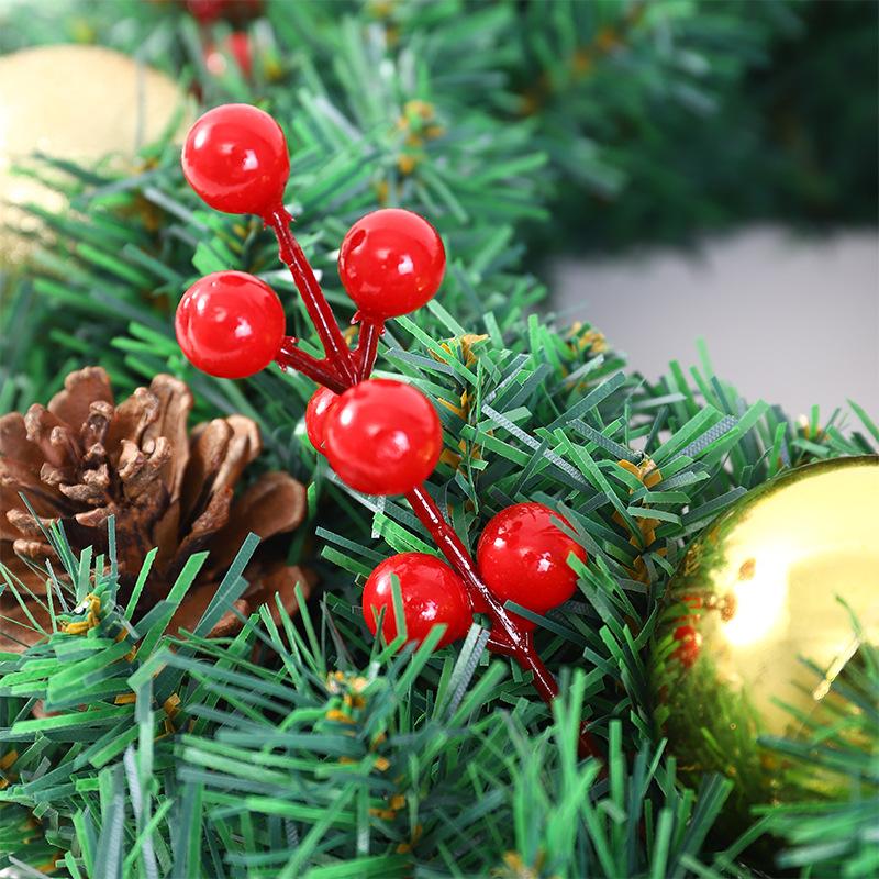 Weihnachtskranz Rebe Feiertagsdekorationen für Zuhause Tür Wand Tisch Mittelstück Festliche Weihnachtsfeier Saisonale Ornamente