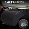 1Pcs PU Leather Headrest Cushion Memory Foam Seat Headrest Pad Car Neck Pillow  for Auto Interior