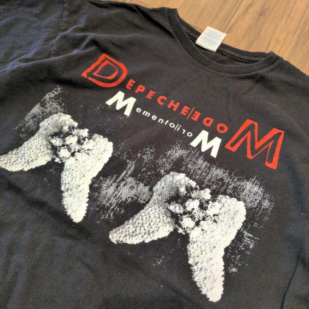 90s Depeche Mode Band Retro T shirt basic black Heavy cotton NH19583