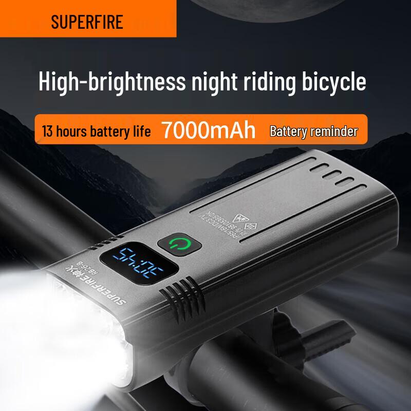 Shenhuo BL26-B High Brightness Rechargeable Bicycle Headlight