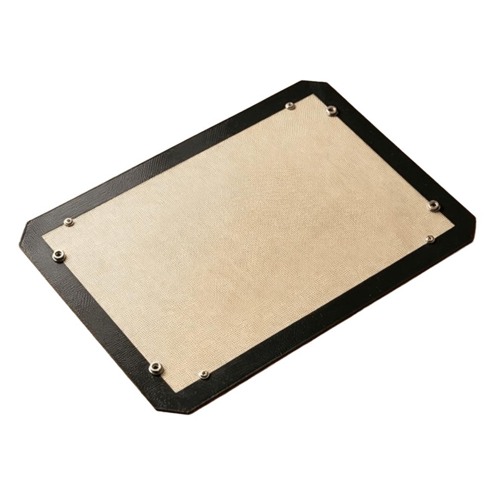 Heat Resistant Silicone Baking Mat Leak-proof Snap Lock Non-Stick Baking Tray Reusable Thickened Breadboard Liner Home Baking