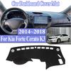 For Kia Forte Cerato K3 YD 2014-2017 2018 Car Dashboard Dashmat Anti-Slip Center Console Dash Mat Sunshade Cover Mat Accessories