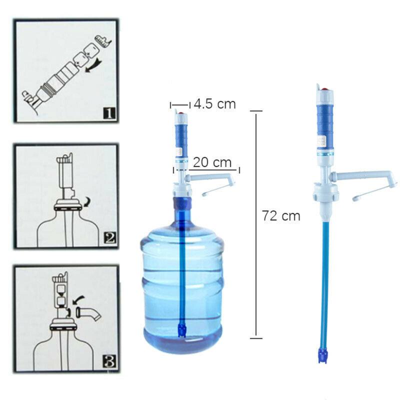 Portable Electric Pump Adjustable Leak Proof Water Dispenser Pump For 5 Gallon Water Bottle Drinking