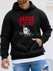 Jesus Ultimate Deadlift Fitness Streetwear Printed Casual Sport Outdoor Unisex Hoodie Long Sleeve Sweatshirt Unisex Top Autumn/Winter Apparel