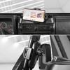 JeCar TJ Phone Holder Upgrade Dash Cellphone Mount With Storage Tray Interior Accessories Compatible With Jeep Wrangler TJ 1997-2006