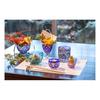 Glass Studio Saiho Edo Kiriko Shochu Glass, Rock Glass, Old-fashioned, Purple, Pair, Ken-Yarai-Kasan