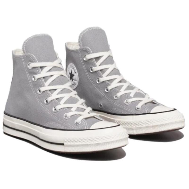 Converse 1970s Stylish and Versatile High-Top Board Shoes Unisex Grey