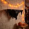 Dark Gothic Icicle Skull Melting Wall Shelf Plastic Wall Storage Rack  Living Room