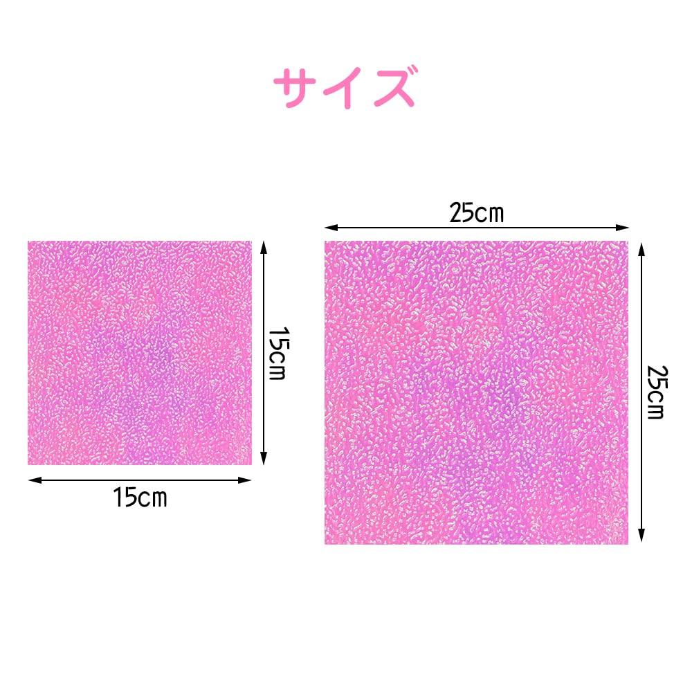 Glitter Origami Paper 50 10 15cm Paper Glitter Thousand DIY Crafts Set, Sheets, Colors, Square, Single-Sided, Colorful, Art, Paper, Cranes,