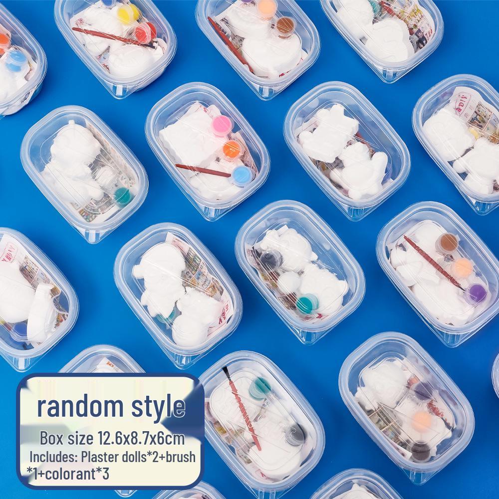 Kindergarten DIY Plaster Doll Painting Set for Creative Kids