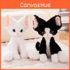 Devon Rex Cute Plush Toy Made Pp Cotton Children Bedroom Decor Festival Gift