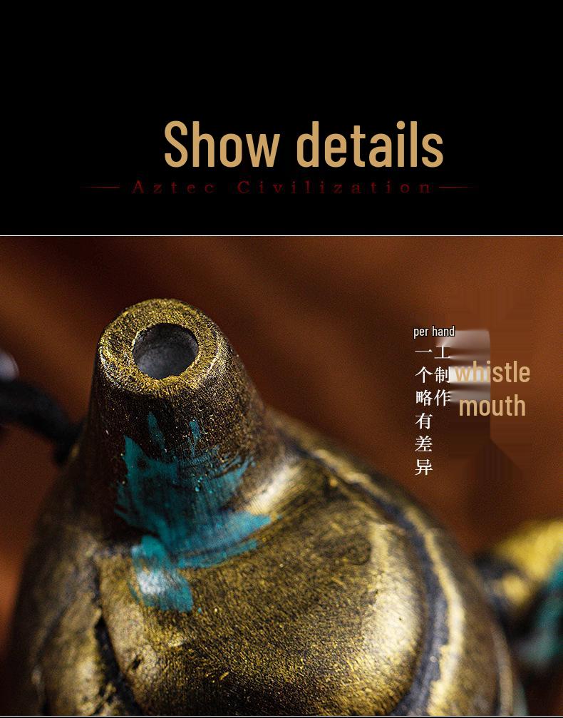 Sanxingdui Aztec Kulturní Kreativní Žertovná Píšťalka