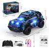 Remote Control Off Road RC Car for Kids - Cool Light Up 1/24 Scale Hobby Truck Race Car Toy Gifts for 3-8 Year Old Boys
