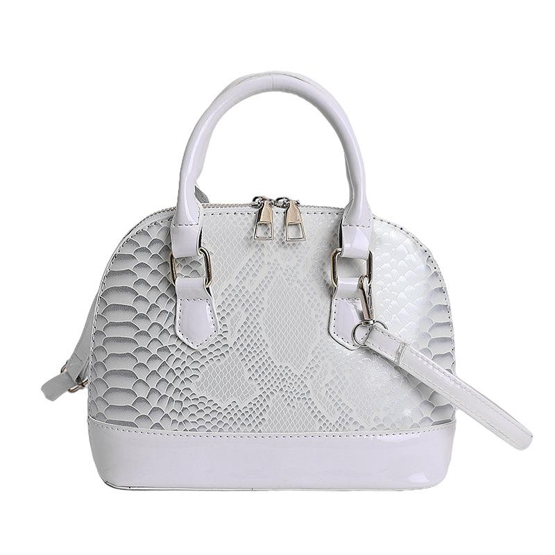 Borsa a mano vintage alla moda realizzata con conchiglie, semplice borsa a tracolla crossbody per donna