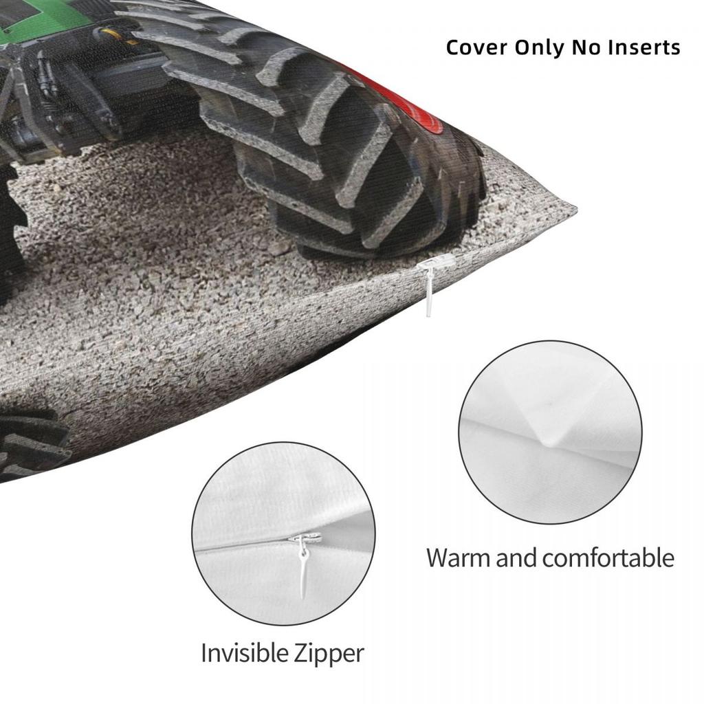 Fendt 828 Vario Pillowcase Polyester Linen Velvet Printed Zip Decor Throw Pillow Case Bed Cushion Cover 18"