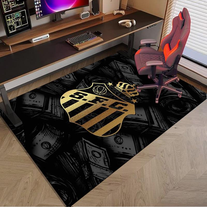 Fc Crest Design Printed Area Rug for Office, Chair Rug, Decorative Carpet Floor Mat, Large Size Fan gifts Christmas gifts