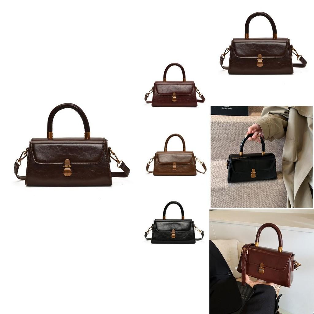 Chic Vintage Small Shoulder Bag For Women With Trendy Urban Minimalist Style And Durable Material