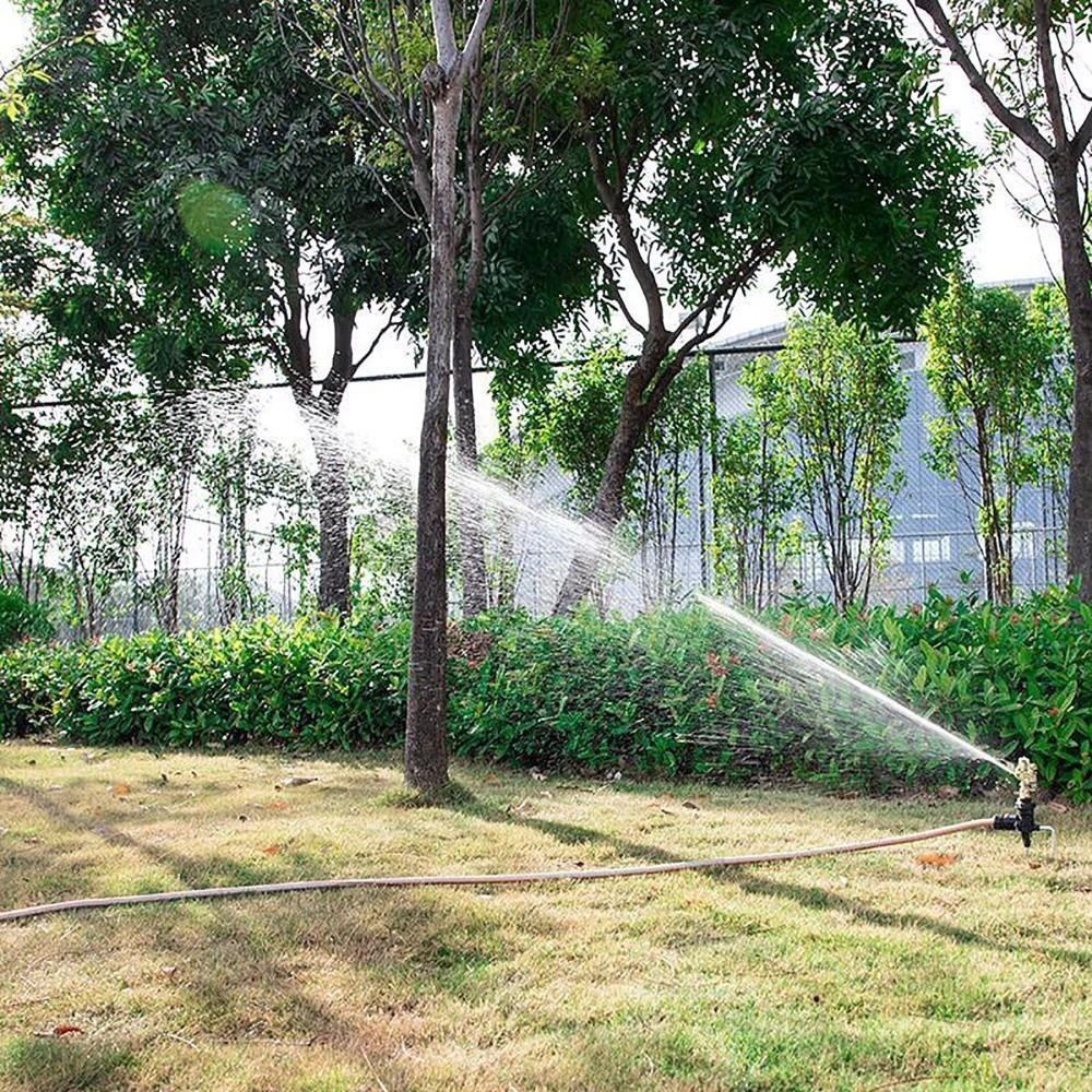 Zinc Zinc Zinc Alloy Rotating Sprinkler 360° Rotation Garden Spray Nozzle  for Irrigation Watering Spraying