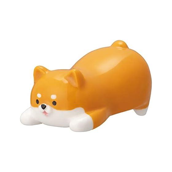Decole Corporation Cup Noodle Lid Holder Chopstick Rest Shiba Size: Approx. W3.2 D5.6 H3 MG-86972