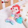 Baby Mermaid Rattle Toy With Soft Plush Material For Sensory Development And Parentchild Interaction