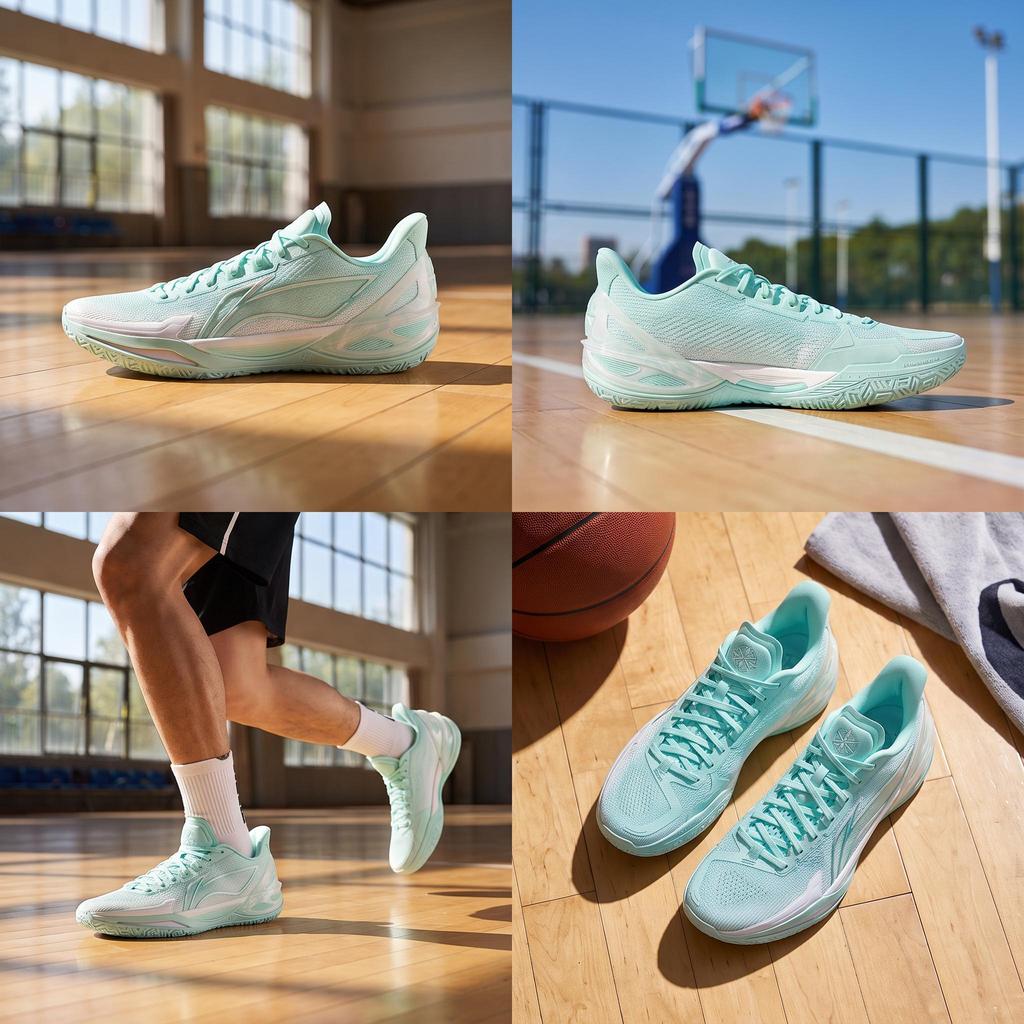 LiNing Blade 6 V2 Quarterly Theme Bi Luo Ultra Light Technology Flexible Stable Support Anti Twist Low Top All Round Basketball Shoes ABAV087-5