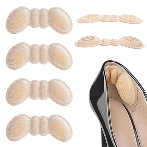 Gurumato [Flexible Fit Design] Anti-Blister Tape & Heel Pad Set, Strong Adhesive, Anti-Slip, Prevents Blisters, Unisex, Easy To Apply, Safe for Wet Wo