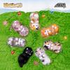Genuine Jinguoguo Bobo Cat Series Blind Box Cute Fluffy Plush Figures Collectible Backpack Pendant For Kids Holiday Gift Cuddly Stuffed Huggable