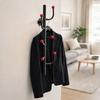 4/6 Hooks Cap Holder Saving Space Wall Hooks Durable Wall Mounted Coat Rack  Bedroom