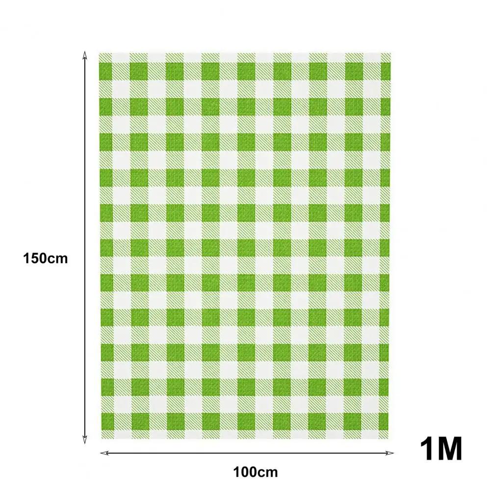 Lightweight to Carry Picnic Blanket Water Resistant Moisture-proof Thickened Classic Plaid Rectangle Foldable Camping Mat Outdoor Use Garden Supplies