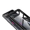 Phone Cases For Asus ROG Phone 7 Pro 2 In 1 Transparent Magnetic Kickstand Phone Case For ASUS Rog Phone 7 Funda Invisible Bracket Hard PC Clear Cover