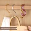 S-Shaped Aluminum Alloy Hook for Clothing, Kitchen, and Wardrobe - Modern Minimalist Design.