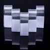 Reusable Table Skirting Fasteners, 12 Piece Plastic Tablecloth Holders with Touch Fastener Straps for Wedding Tables and Trade Show Displays