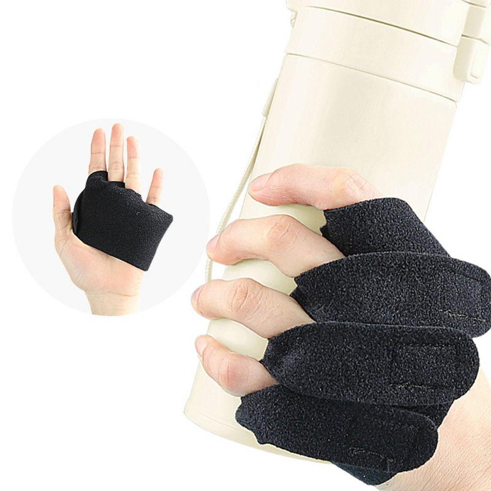 2pcs Lightweight Finger Brace Compression Splint-ring Tape Finger Support  Tendinitis