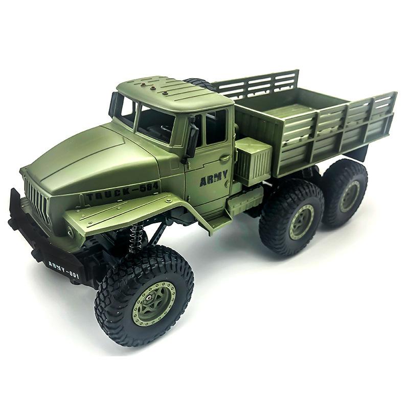 

New RC Truck 1:16 Remote Control Car 2.4G RC Crawler Off-road Car 6WD 15Km/h RTR KIT Suspension truck Suitable For Boys Gifts зелений