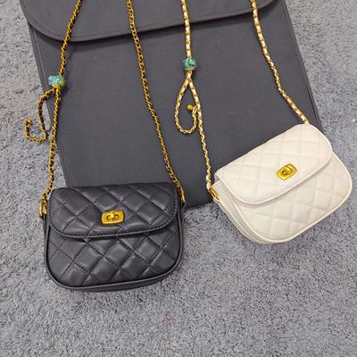 Premium Texture Rhombus Chain Small Bag Women'S Tide Versatile Single Shoulder Crossbody Fashion Small Square Bag