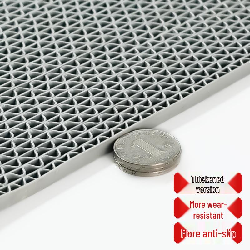 Non-Slip PVC Hollow Waterproof Mat for Kitchen, Bathroom, Pool, Outdoor, Commercial Use