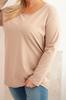 Bluzka Damska Plus Size Z Dekoltem W Łódkę Fango 4Xl/5Xl