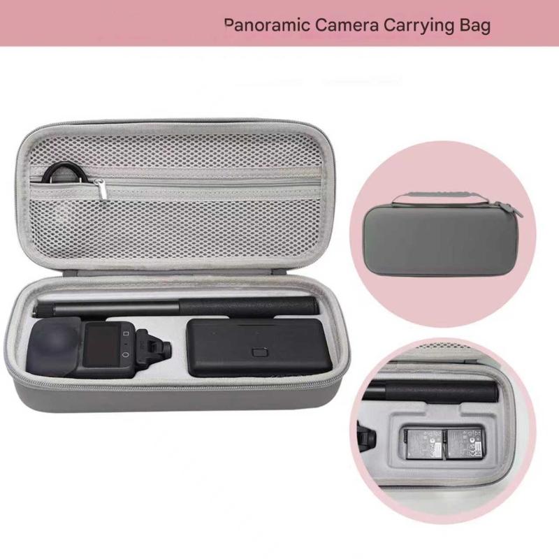 Protective Case For OSMO360 Camera Cover Waterproof Storage Box with Mesh Pocket Inner Compartments Comfortable Fit