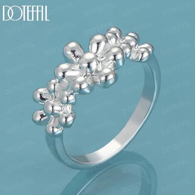 925 Sterling Silver AAA Ring Fashion Exquisite Wedding Jewelry
