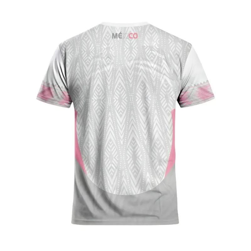 Mexico 3D Printed Football Jersey T-shirts 2025 Summer Men's Women's Same Quick-drying Tees Outdoor Sports Tops Training Clothes