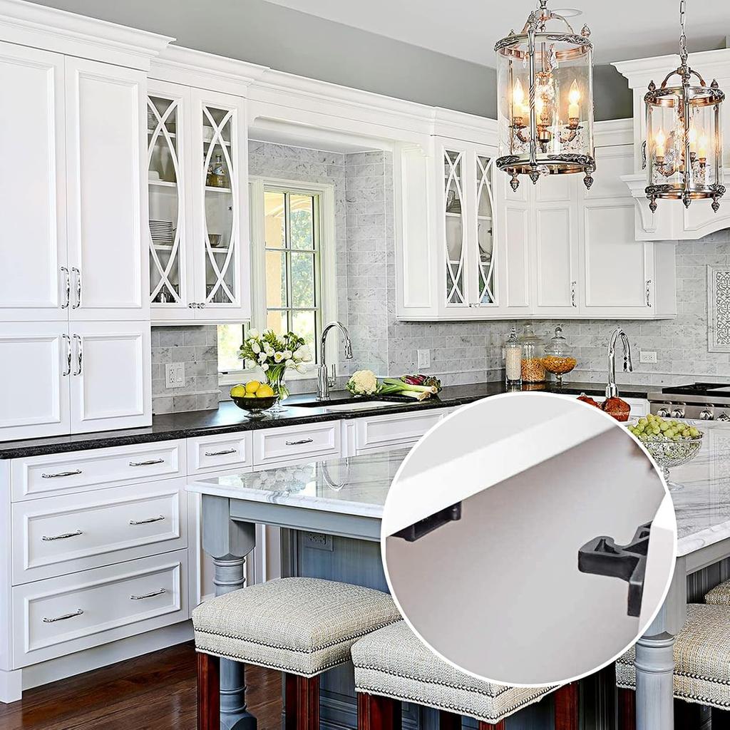 20 Pack Cabinet Door Latch RV Drawer Latch 10 LBS Pull Force RV Drawer Latches And Catches, Push To Close Grabber Catches For RV, Camper, Trailer,