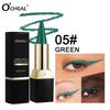 Oceana Matte Eyeliner Gel Pencil - Smooth, Non-Smudging, Creative Eye Makeup for Halloween & Stage