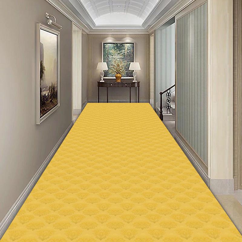 Chinese Style Carpet Simple Printing Floor Mats Hotel Corridors Carpets Passageways Cuttable Carpets